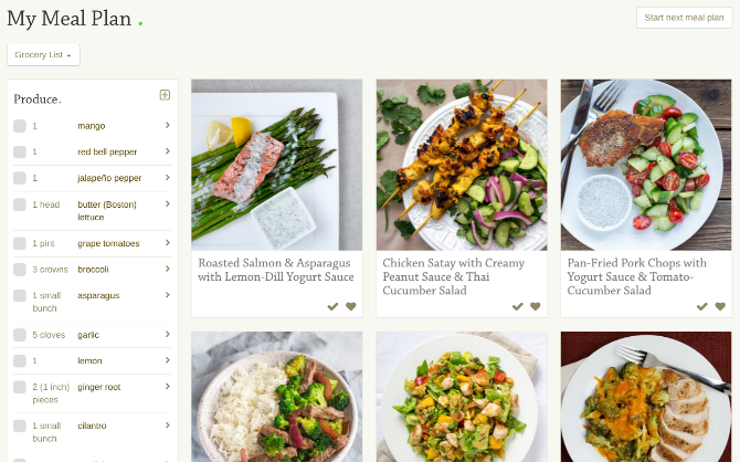 Meal Planner App Mac